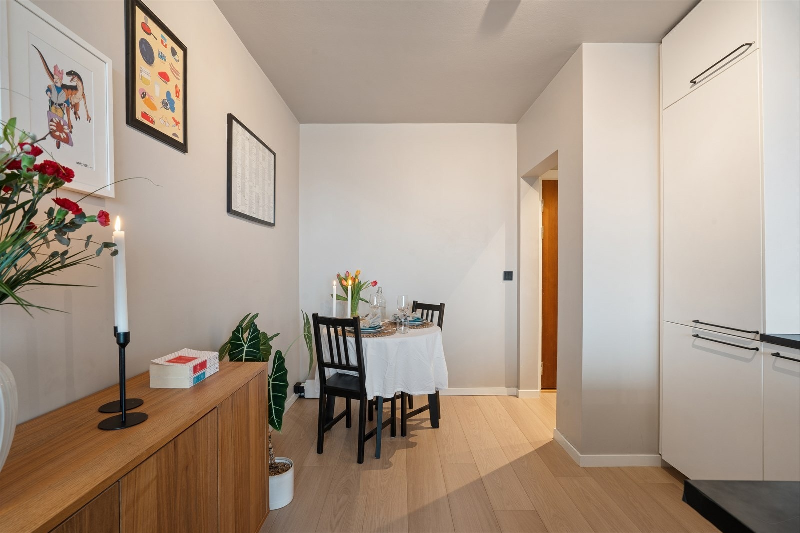 God plass spisebord Galleribilde