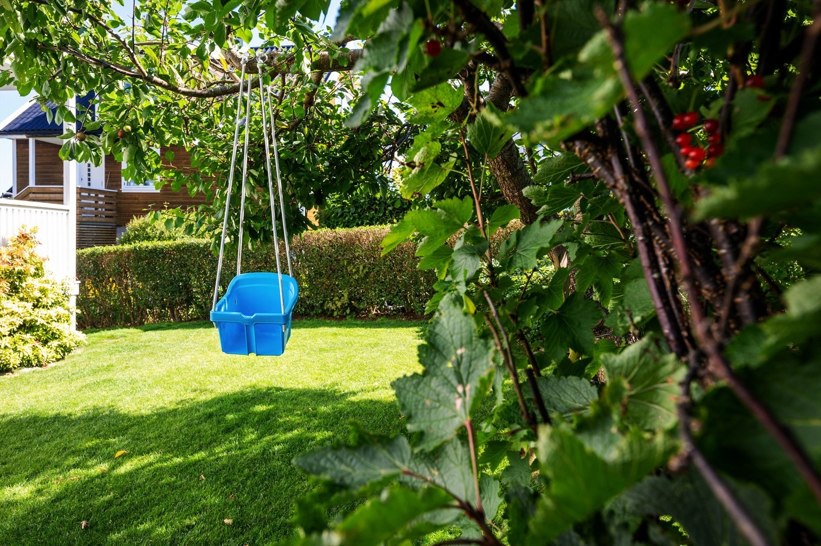 Området er inngjerdet og gir en trygg og privat atmosfære. Galleribilde