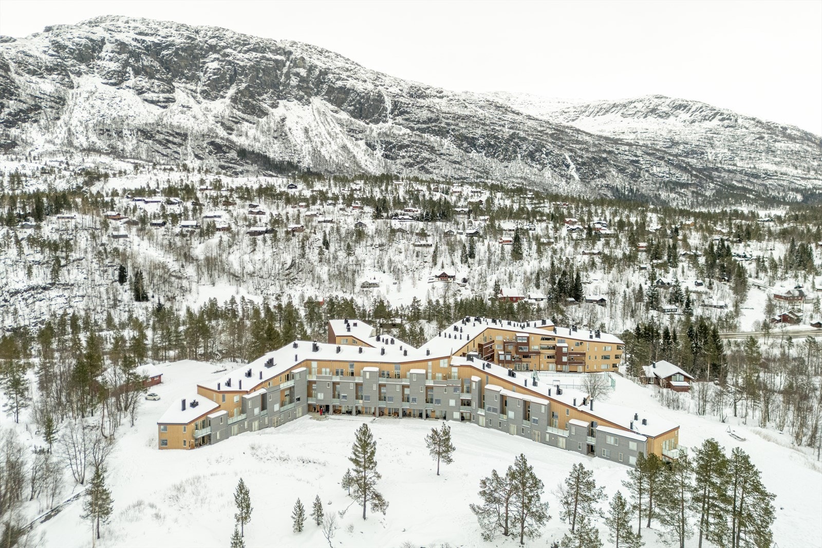 Særpreget leilighetsbygg med flotte fellesarealer Galleribilde