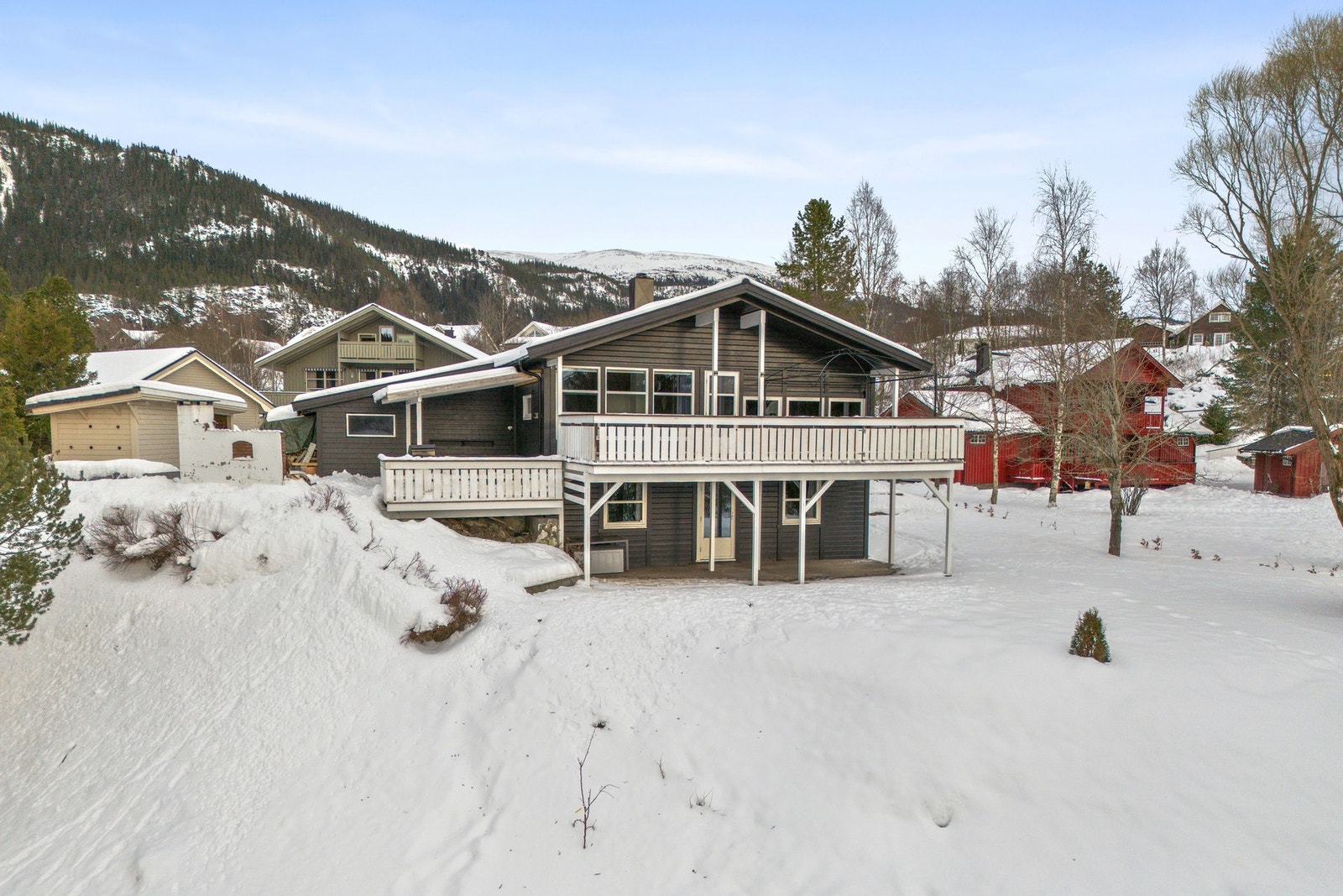 Huset fremstår som godt vedlikeholdt der det er gjort oppgraderinger de senere årene. Galleribilde