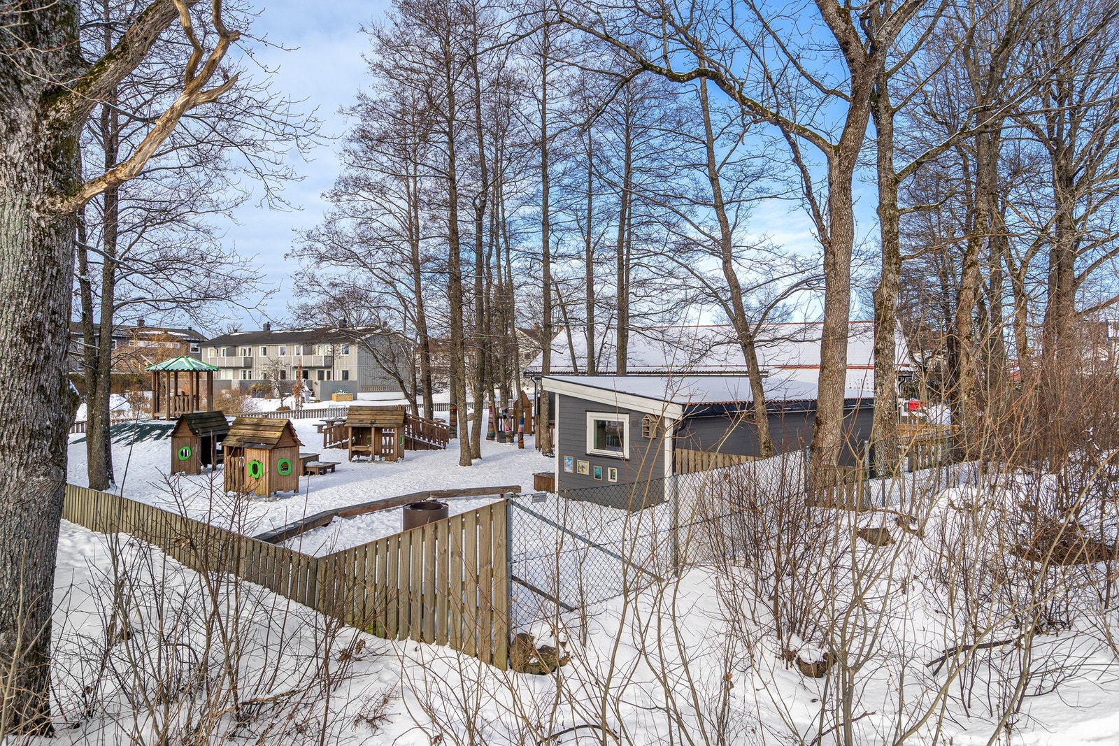 Barnehagen også i gangavstand Galleribilde