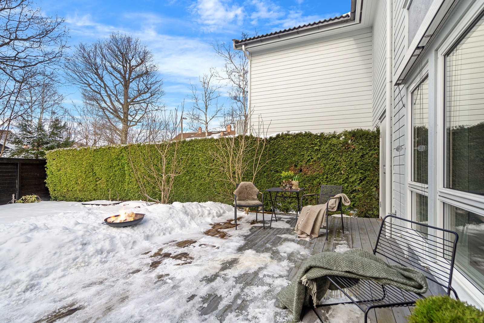 Plattingen går foran hele leiligheten Galleribilde