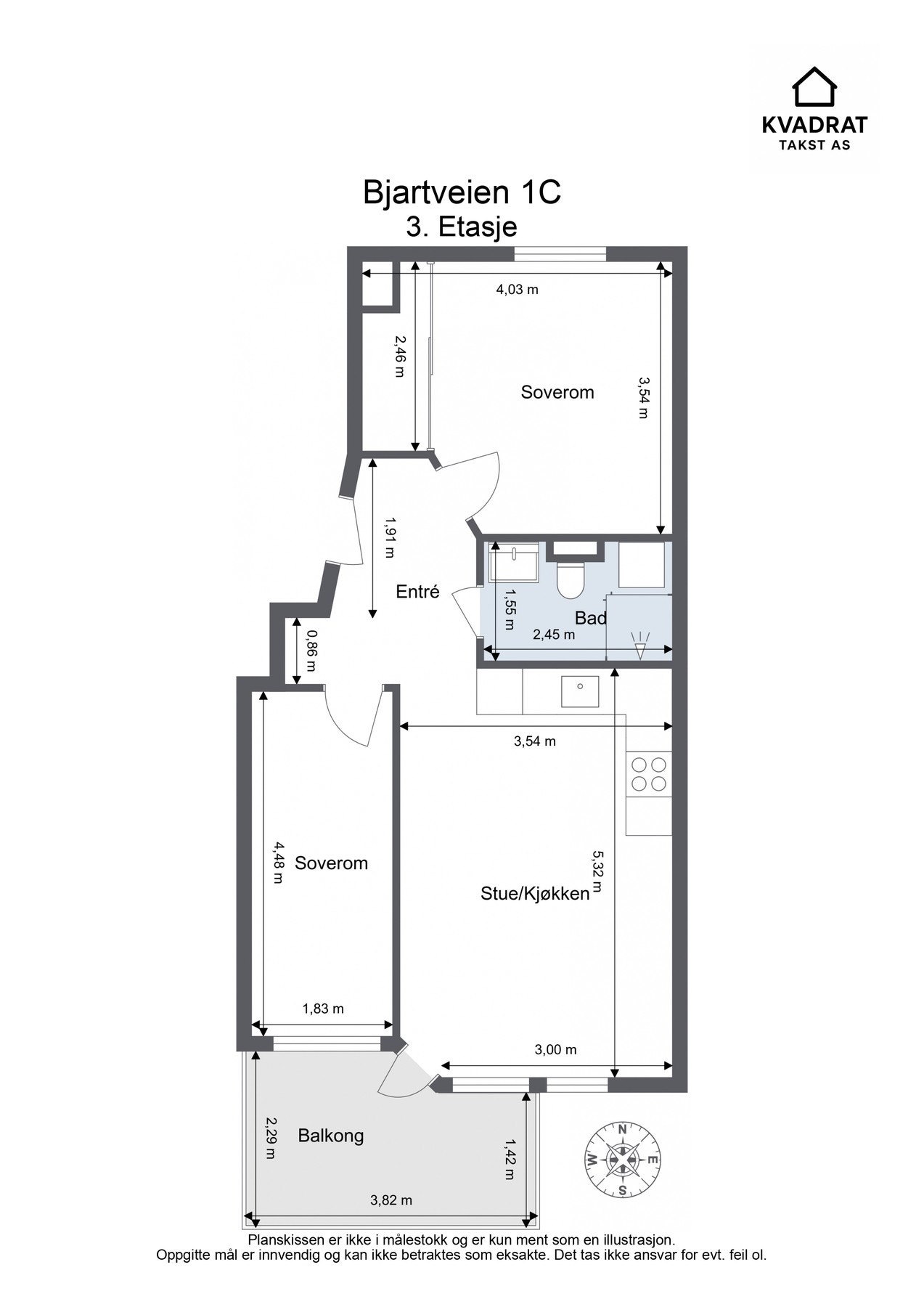 Planskisse. Galleribilde