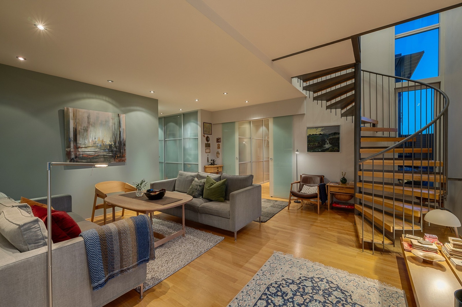 Boligen er behagelig oppvarmet med fjernvarme Galleribilde