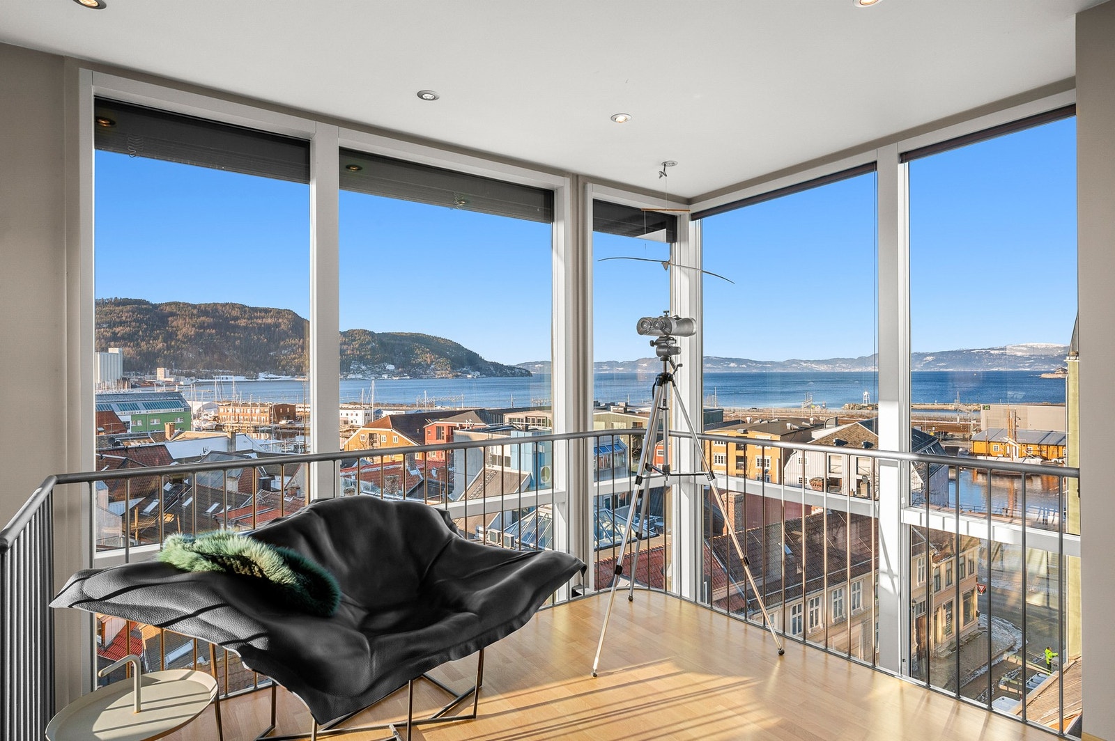 Nydelig utsikt, men tilnærmet fritt for innsyn. Galleribilde