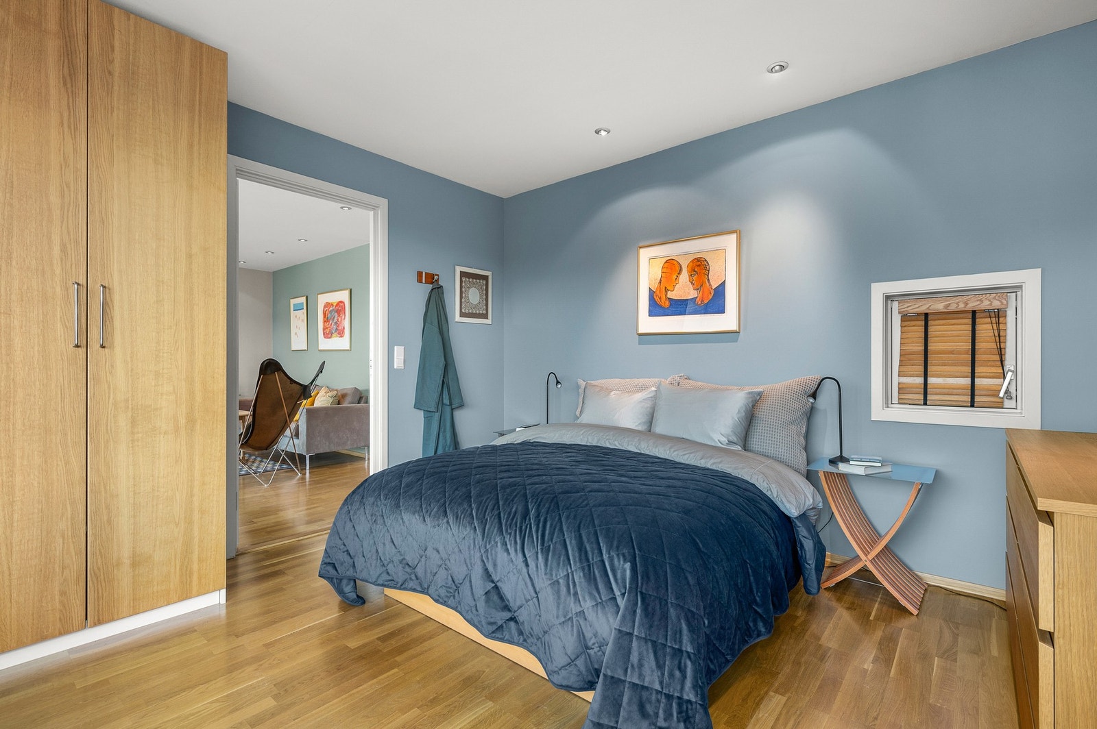 Hovedsoverommet er på 19m2. Galleribilde