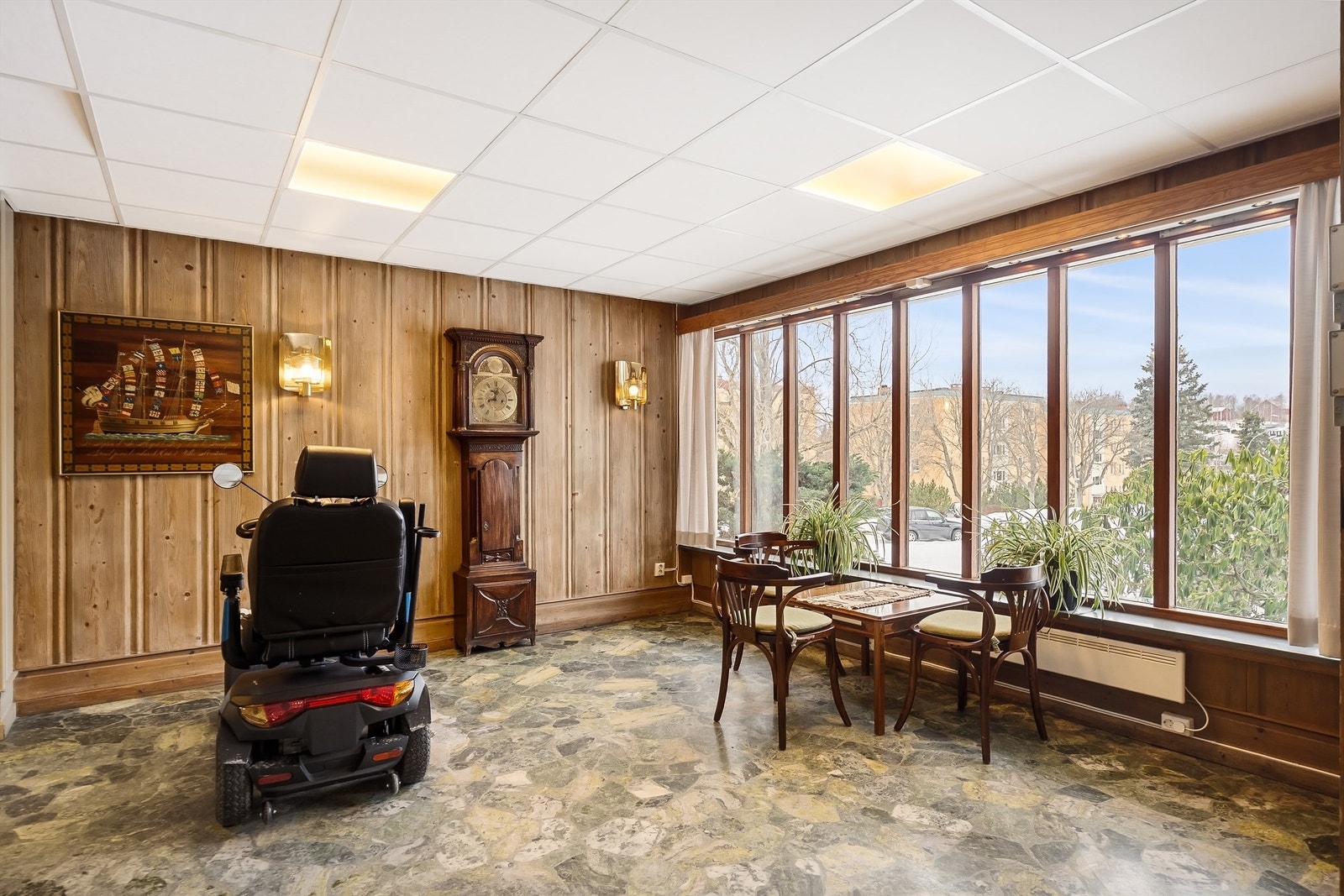 Sameiet har hyggelige fellesarealer for beboerne. Galleribilde