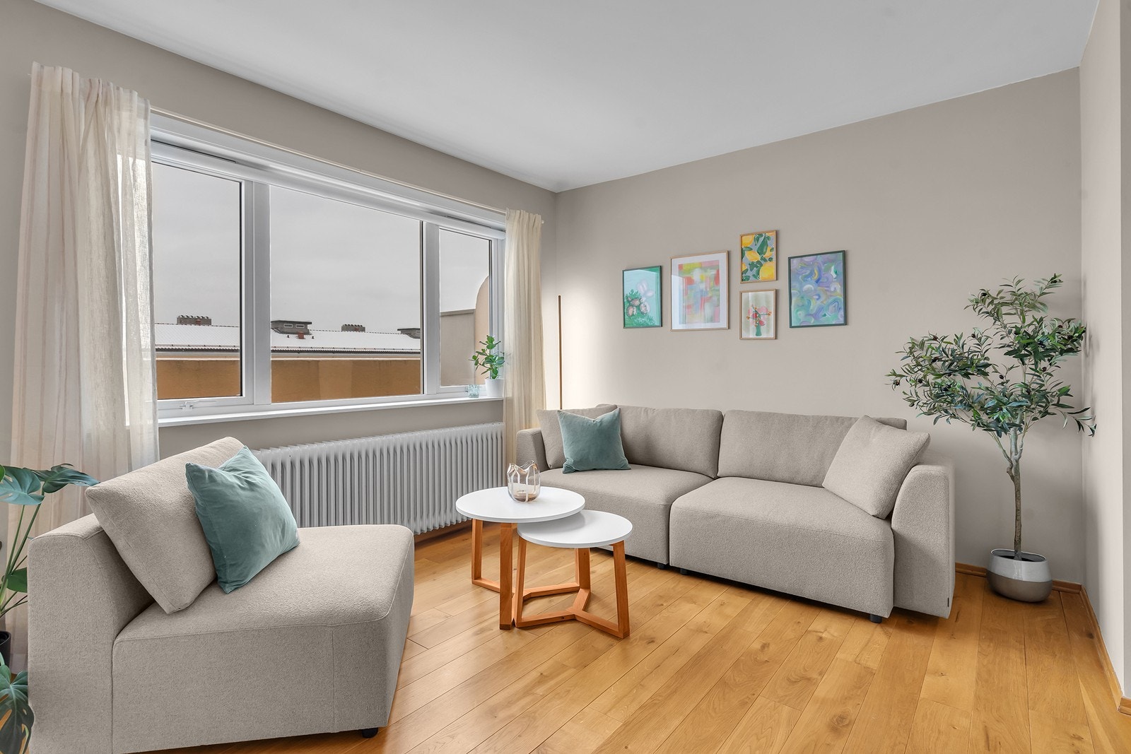 Varmtvann og varme betales gjennom fellesutgiftene Galleribilde