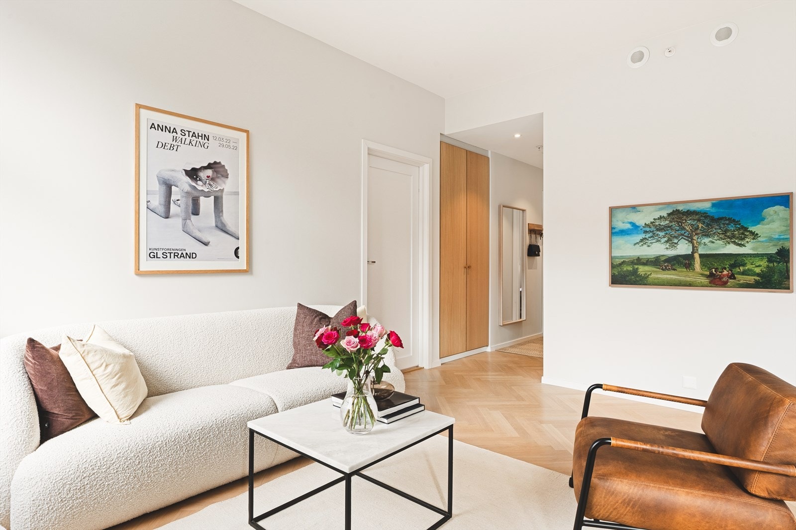 Det er også lagt opp balansert ventilasjon i leiligheten for et behagelig og godt inneklima Galleribilde