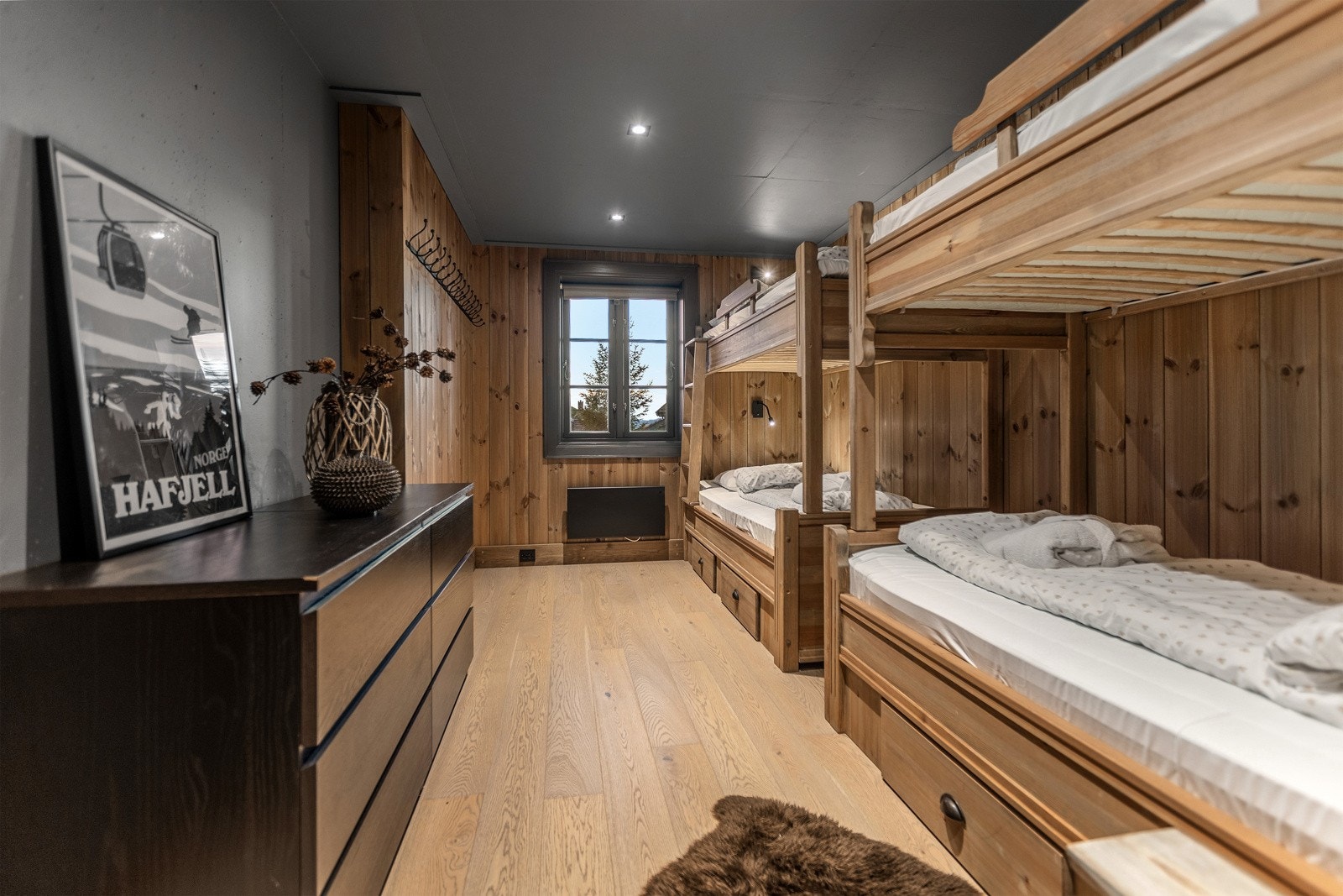 Dette soverommet har to køyesenger. Galleribilde