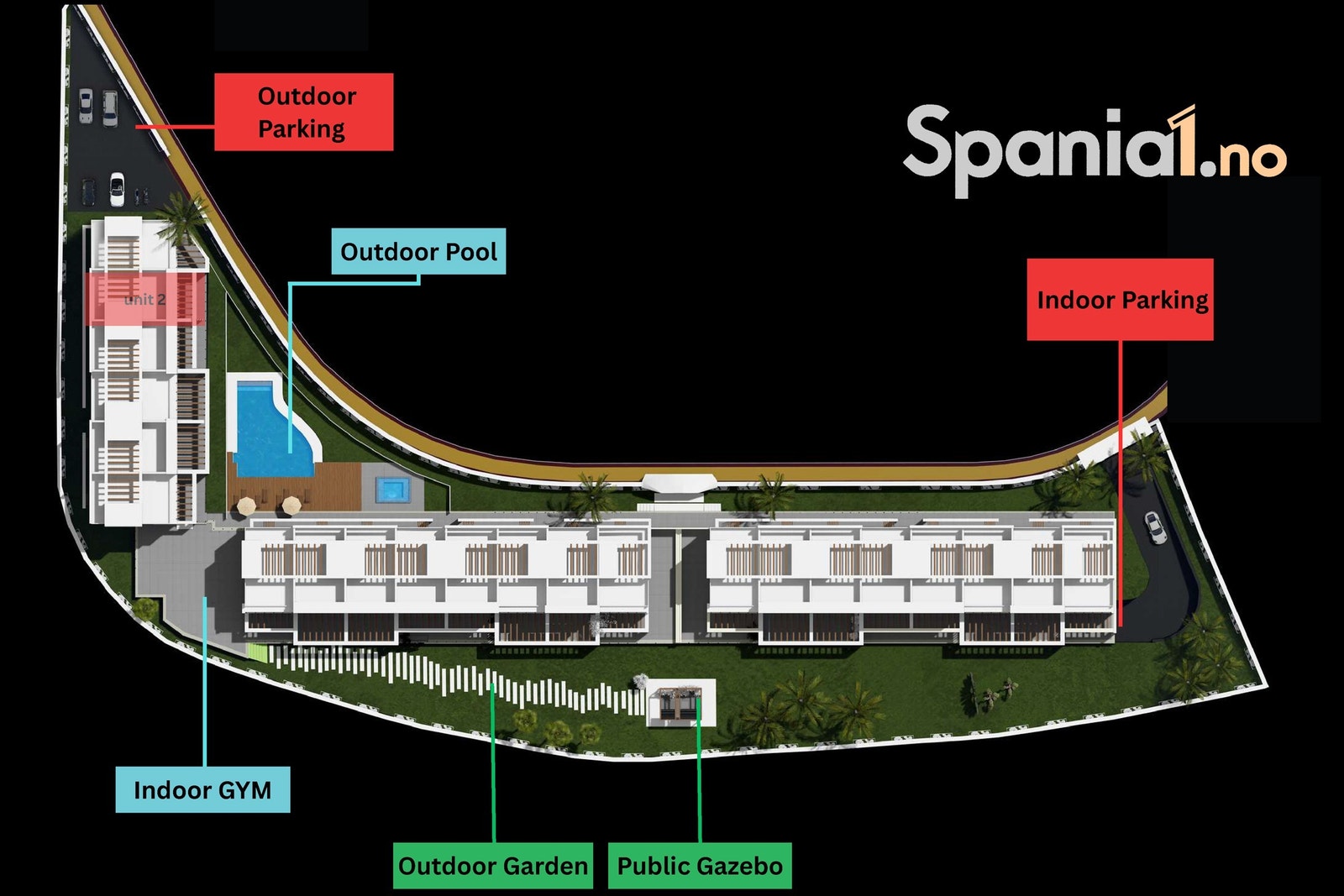 Oversikt boliger og beliggenhet Galleribilde