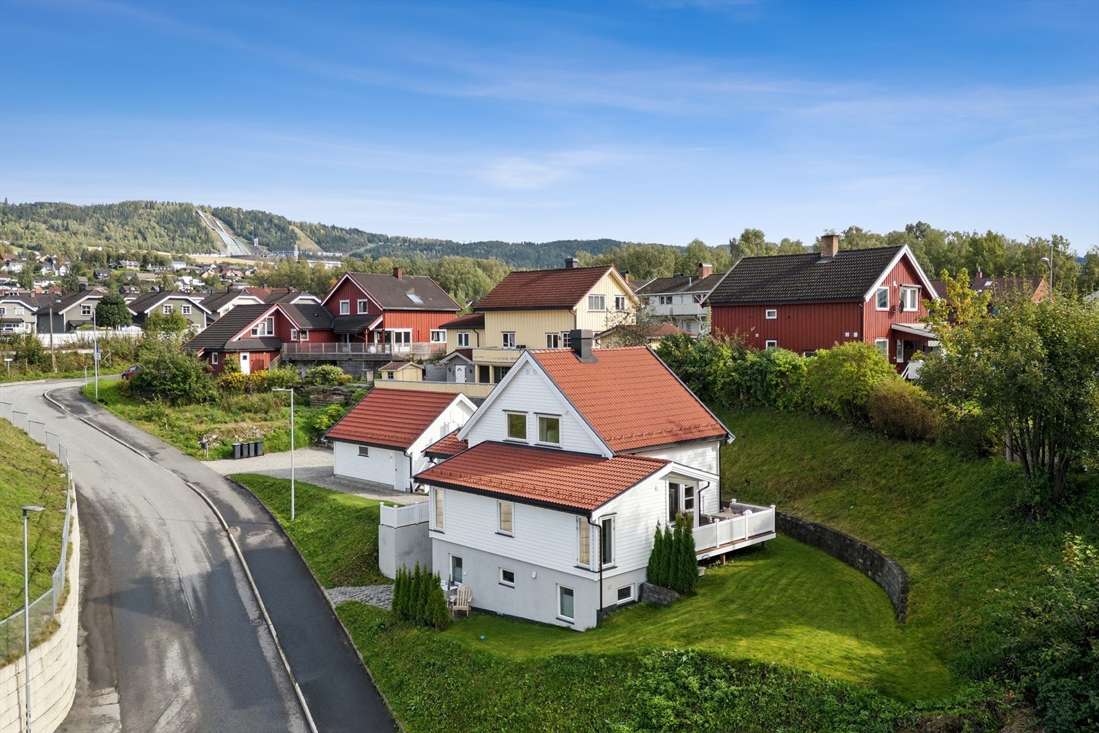 Dronefoto. Galleribilde