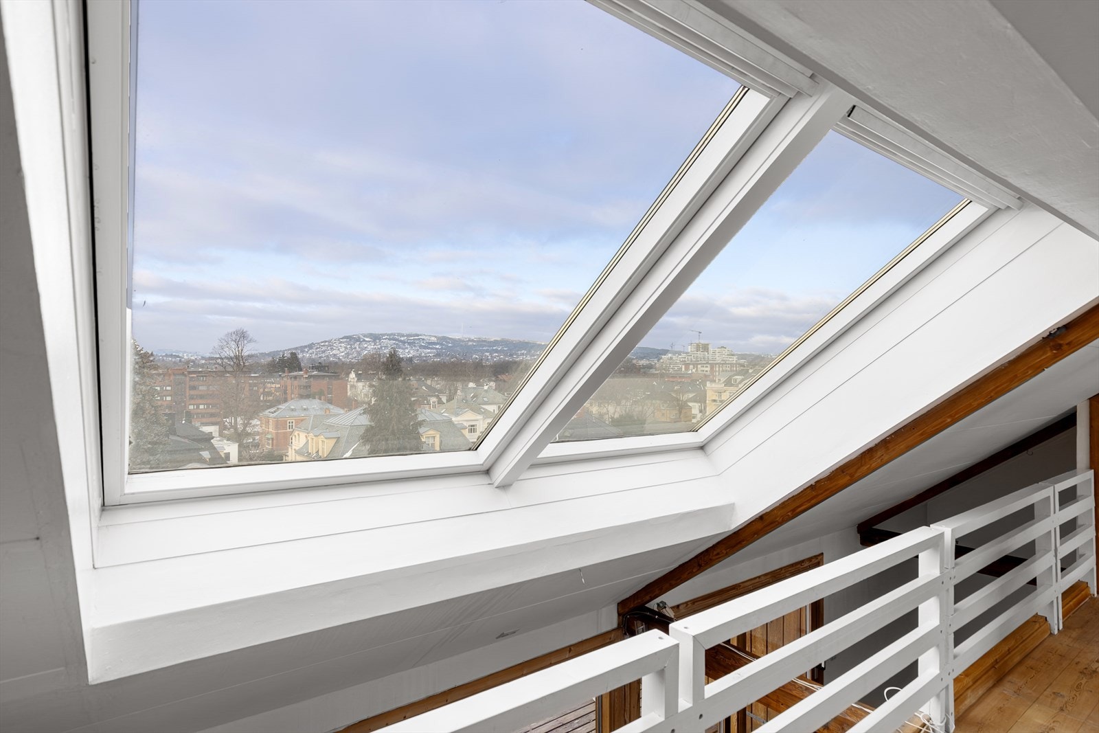 Utsikten fra mezzanin/loftstue Galleribilde