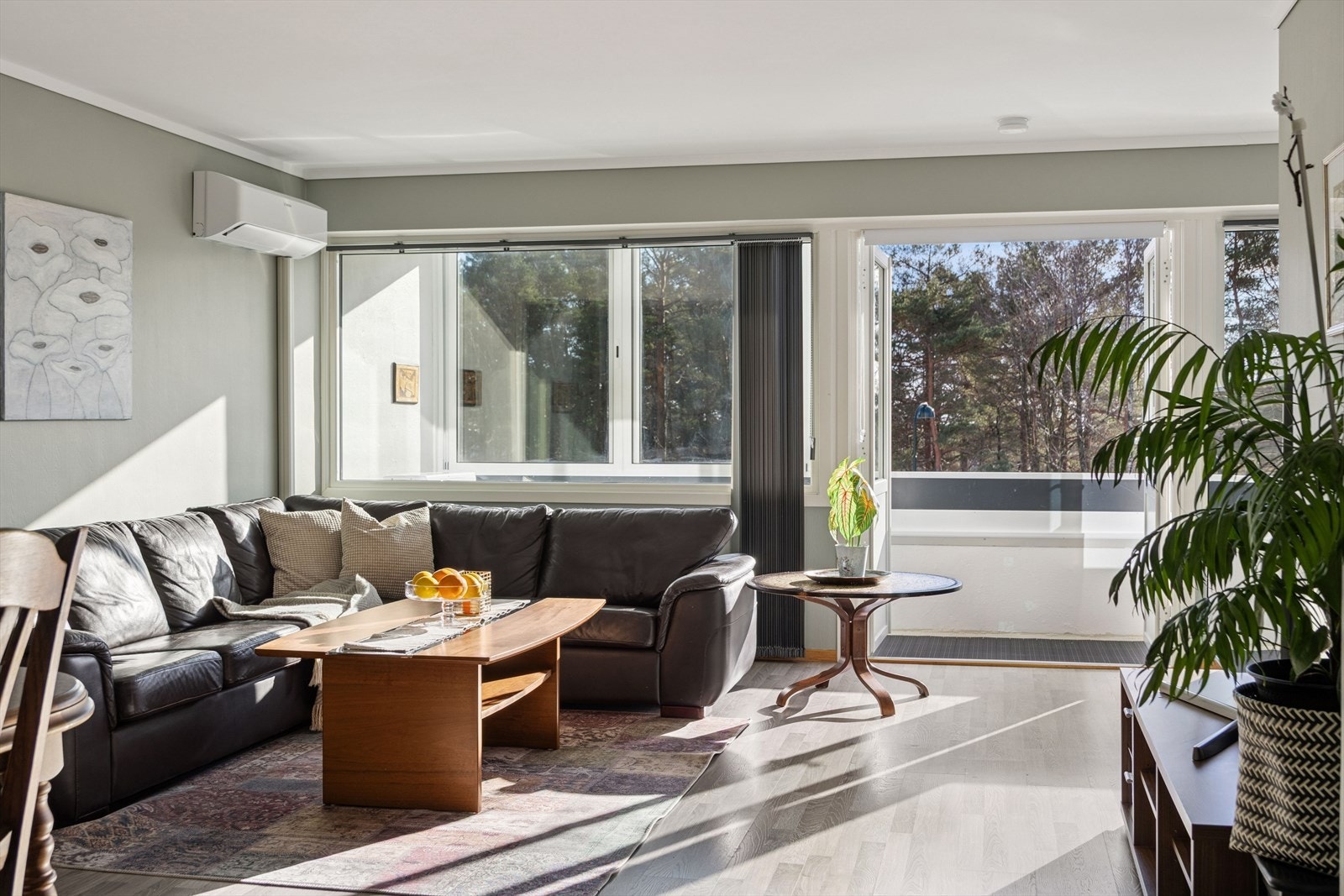 Varmepumpen strategisk plassert for maks utbytte Galleribilde