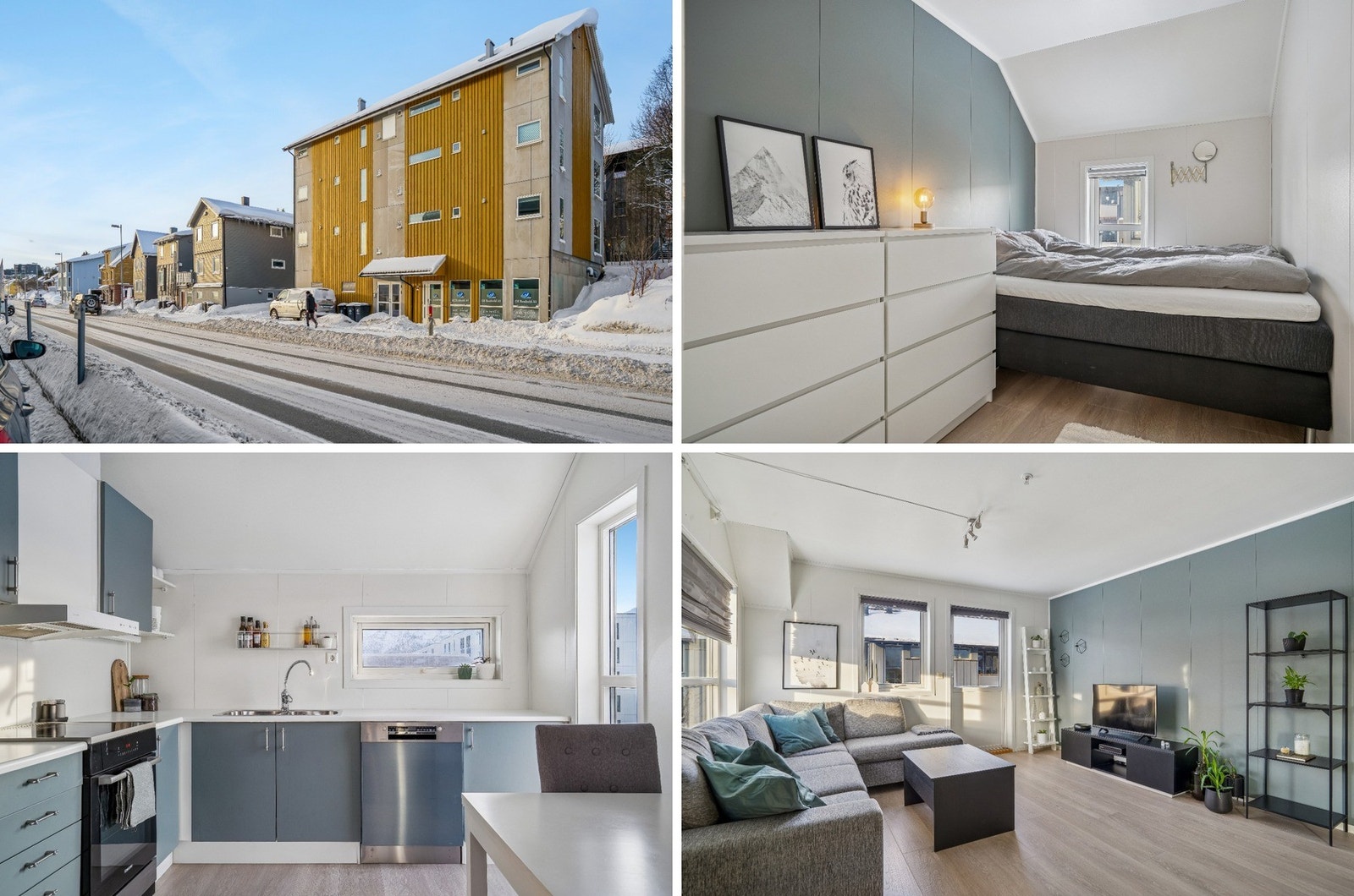 Velkommen til Stakkevollvegen 82, 3-roms toppleilighet midt mellom sentrum og UNN/ UIT! Galleribilde