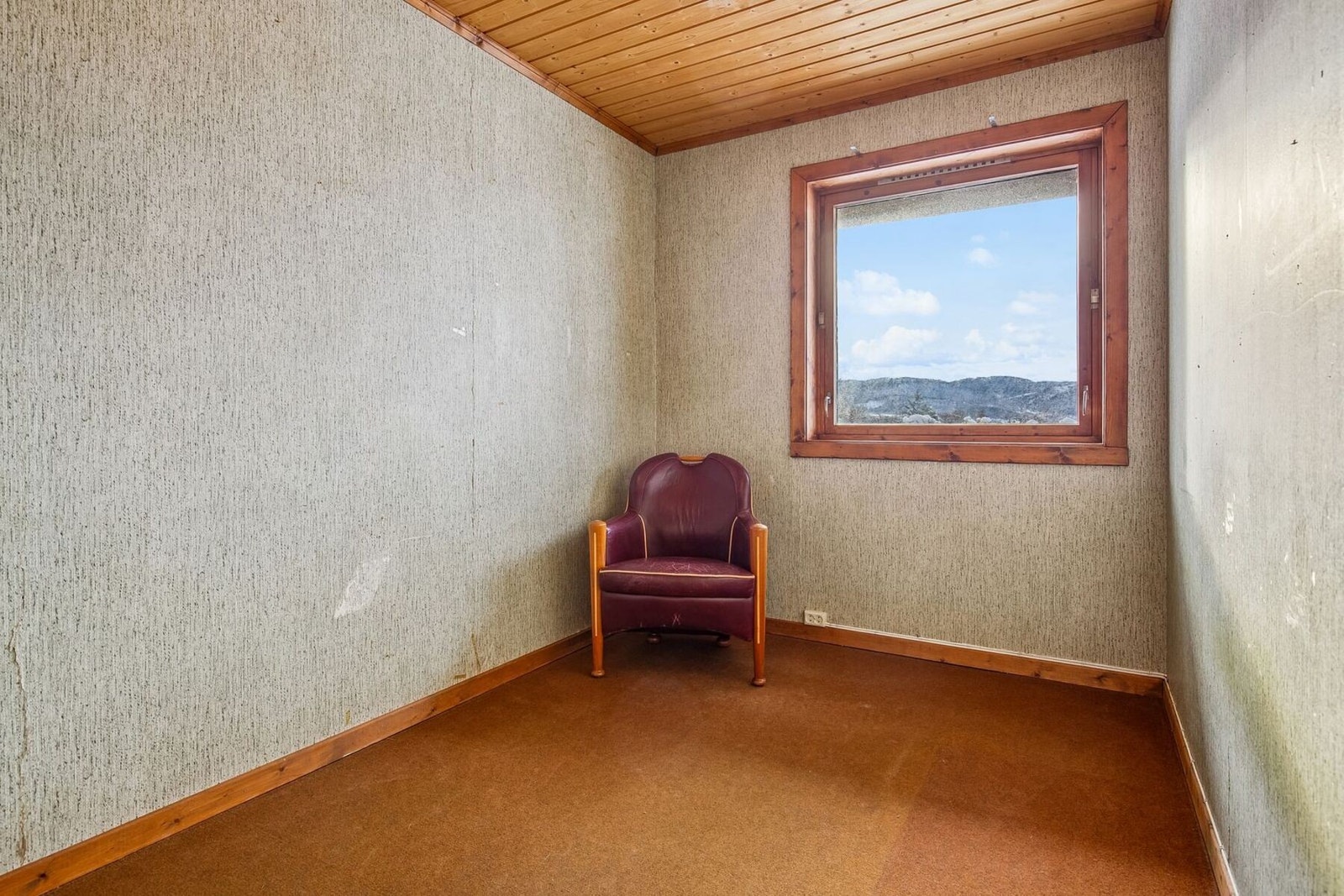 Soverom som måler 8,5 kvadratmeter. Galleribilde