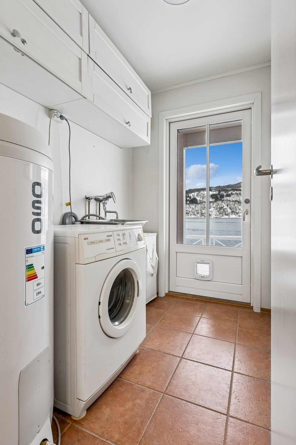 Meget praktisk med eget vaskerom Galleribilde