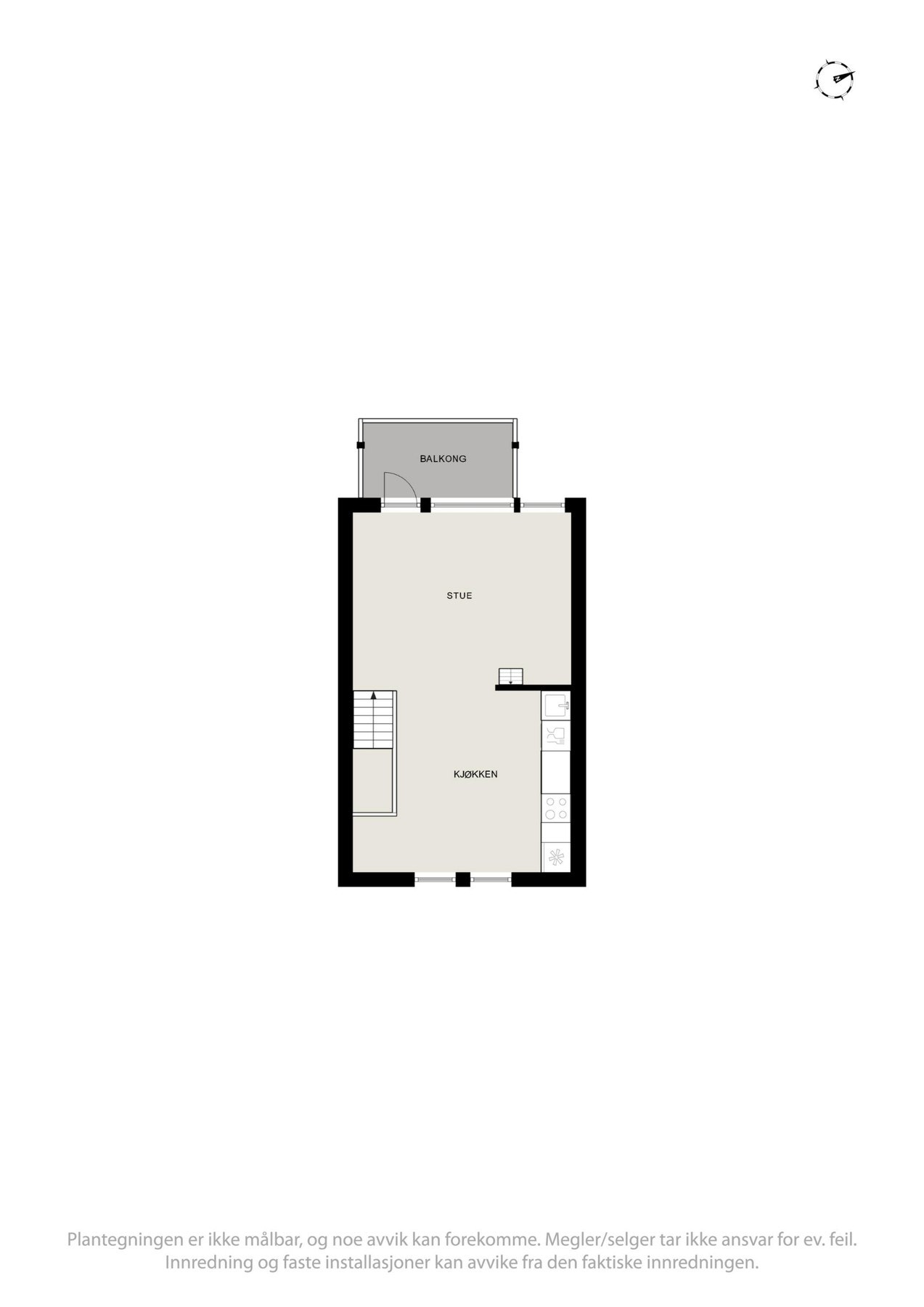 Plantegning av 2. etasje Galleribilde