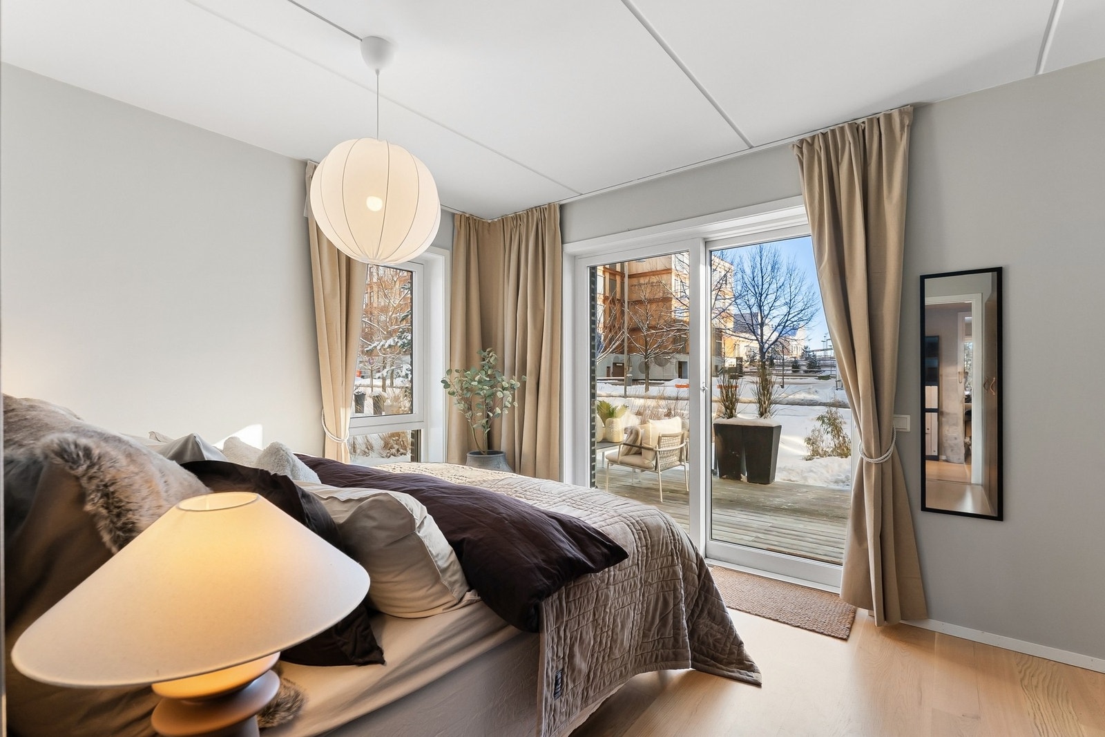 Hovedsoverommet er av god størrelse. Galleribilde