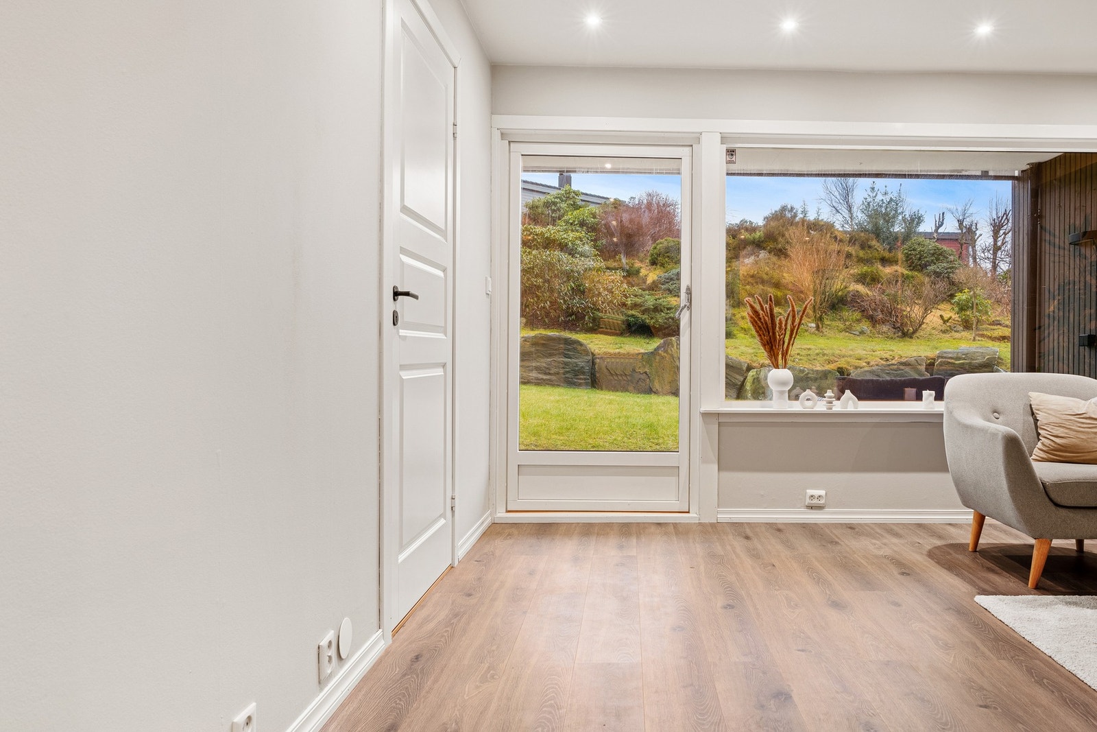 Meget hyggelig utsyn fra leiligheten. Galleribilde