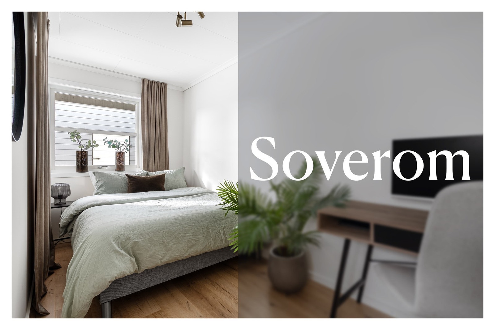 Soverommene ligger i 1. etasje Galleribilde