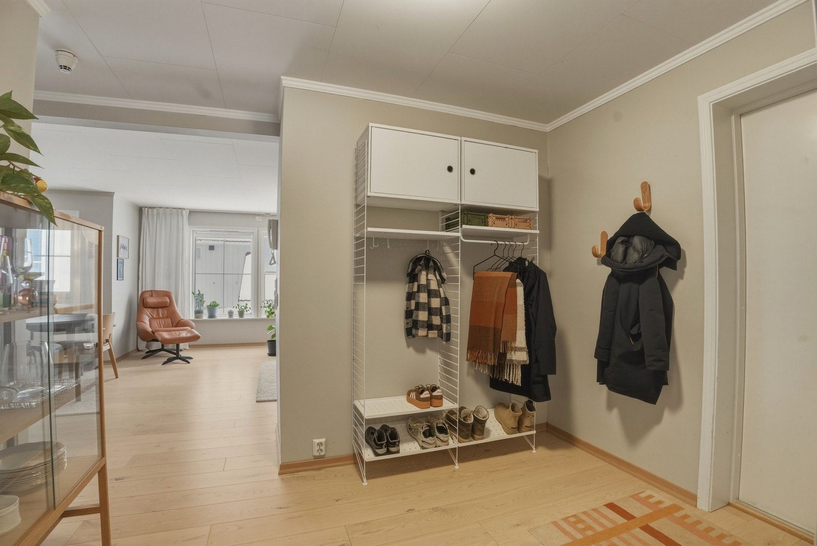 Romslig entré med varme i gulv Galleribilde