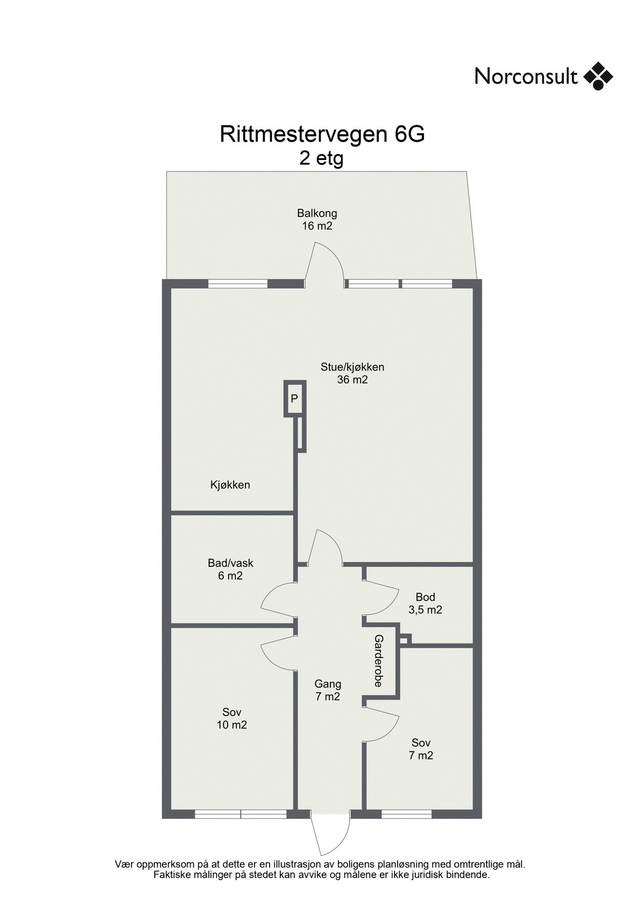 Planskisse Galleribilde