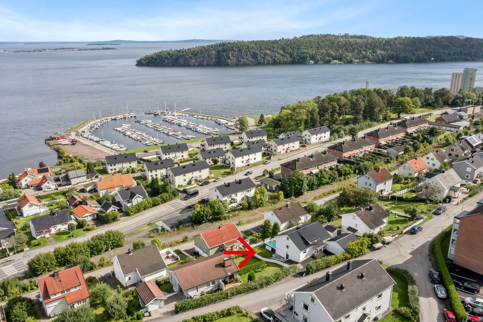 Dronefoto Galleribilde