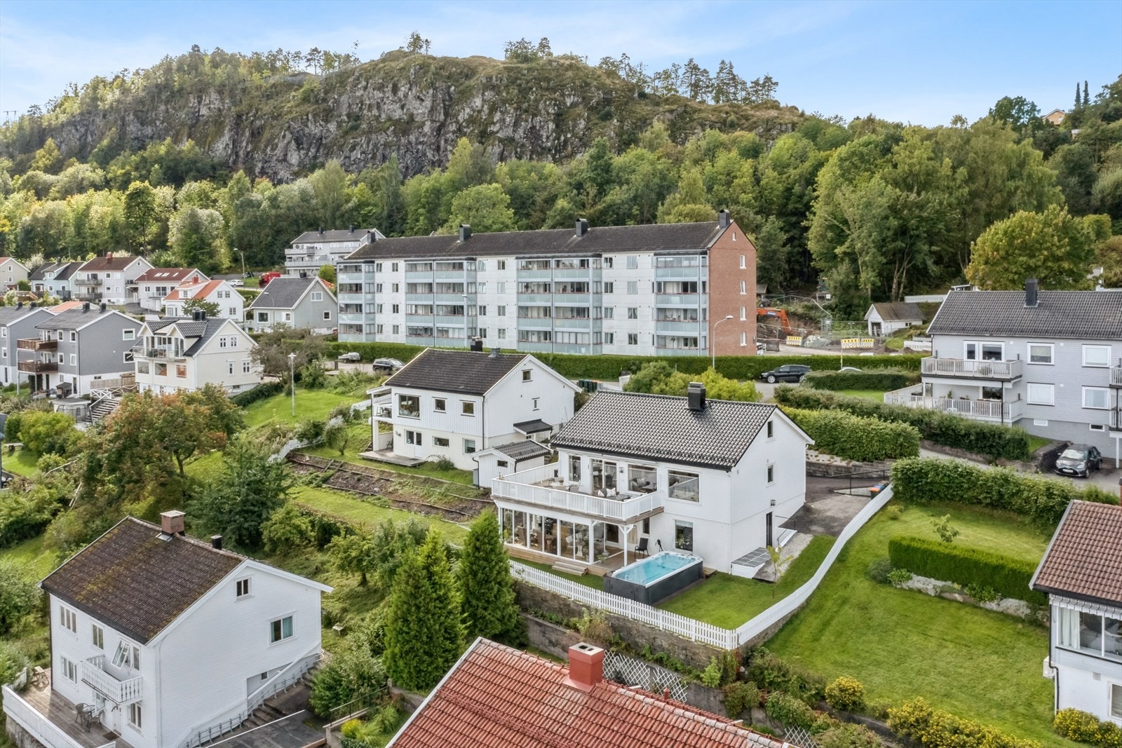 Dronefoto Galleribilde