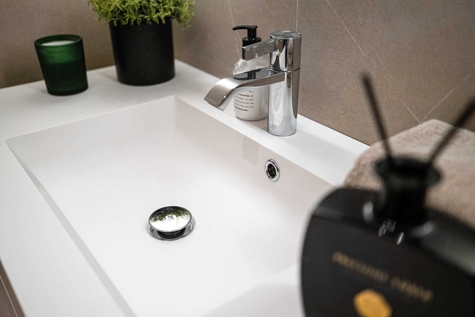 Detalj fra bad. Galleribilde