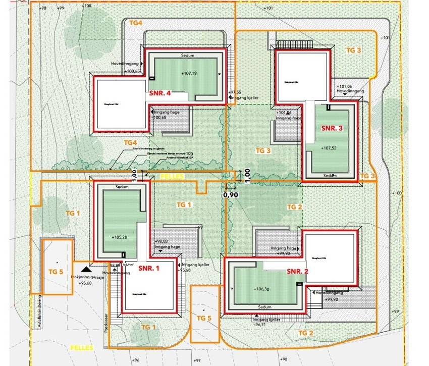 Utomhusplan Galleribilde