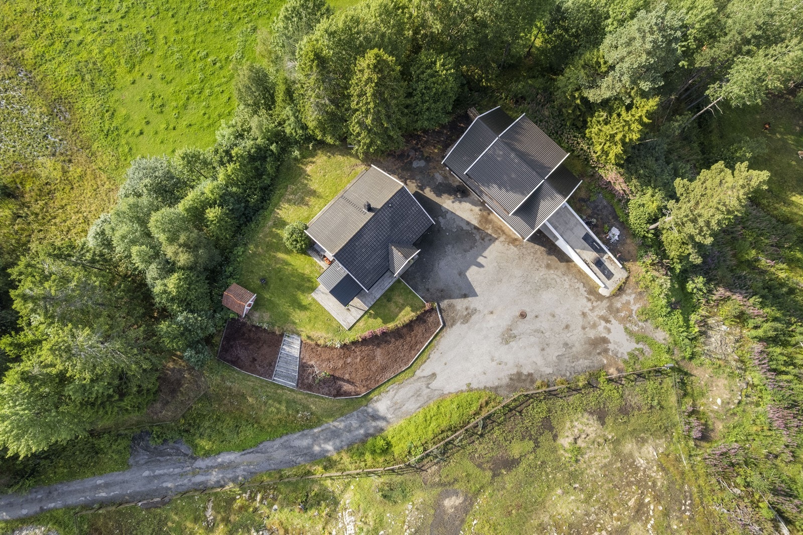 Dronefoto Galleribilde