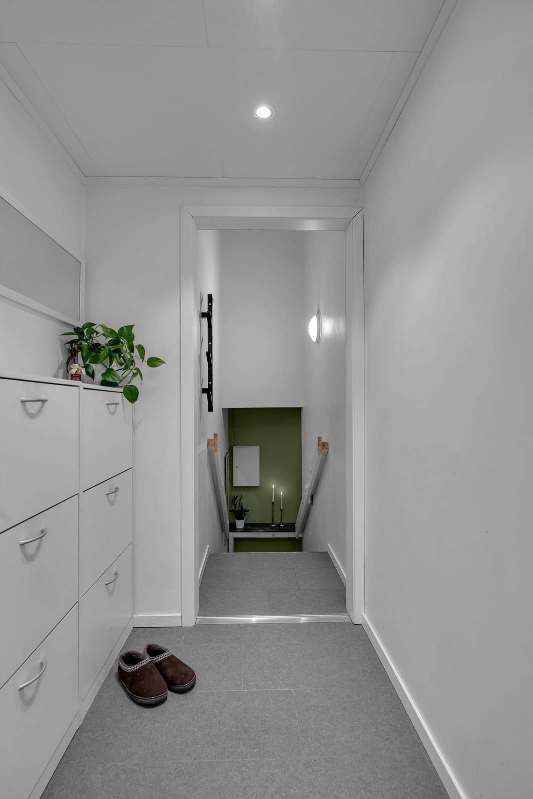 Velkommen inn! Entré med gulvvarme Galleribilde