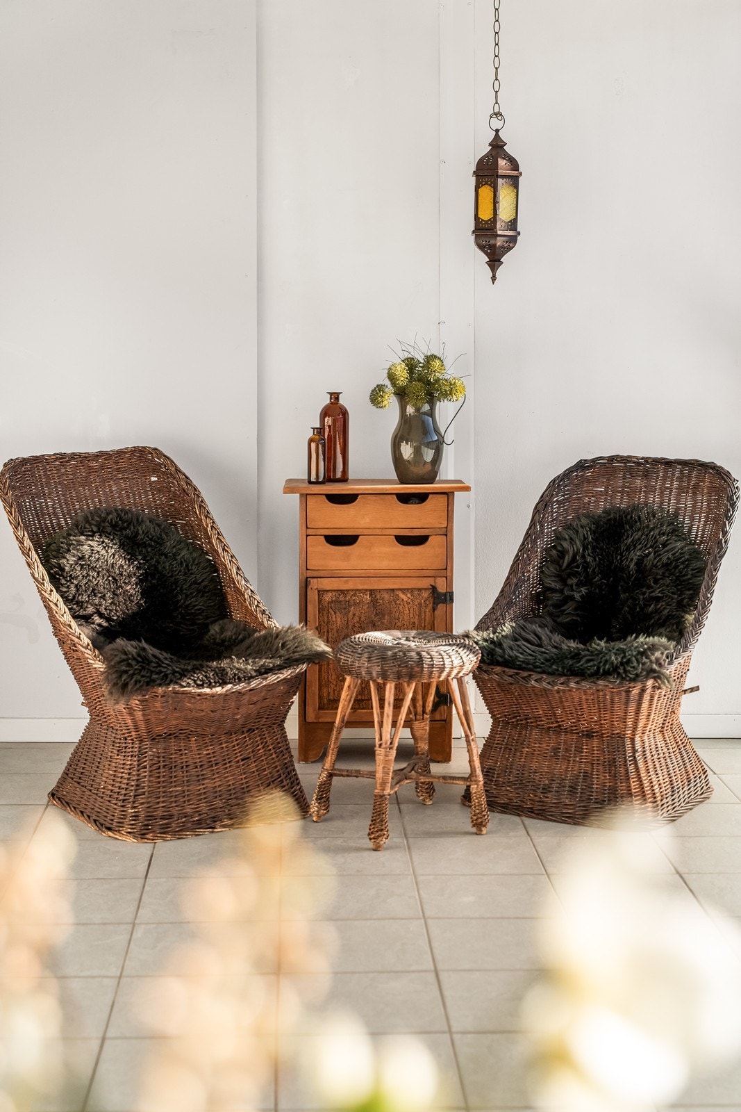 Innred med en komfortabel sittegruppe og nyt utsikten. Galleribilde