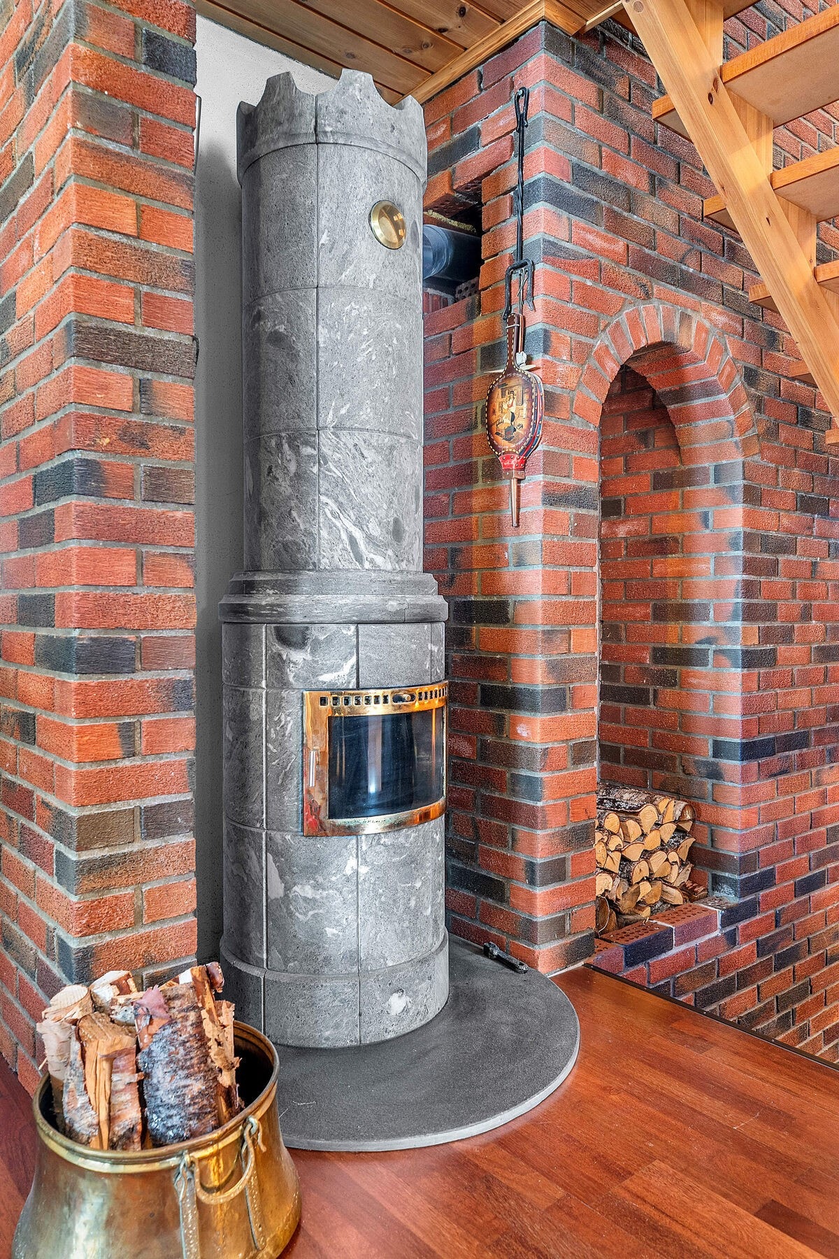 Klebersteinsovn gir god varme Galleribilde