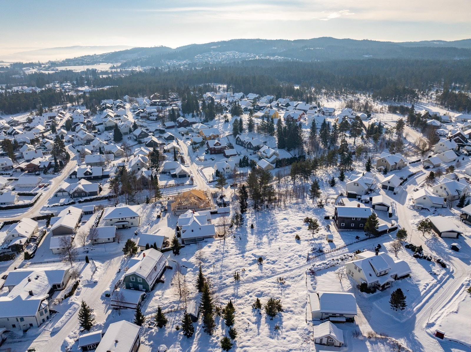 Teig to ligger i et populært boligfelt. Galleribilde