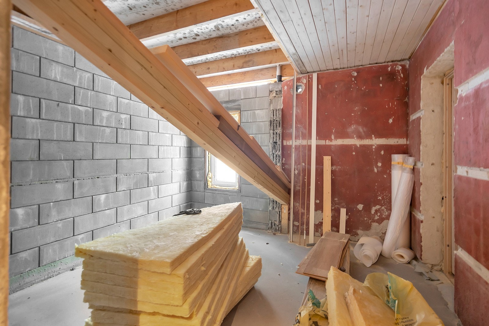 Innredet rom i øverste etasje. Galleribilde