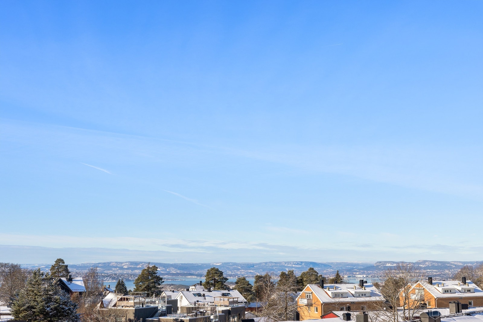 Utsikt fra balkong. Galleribilde