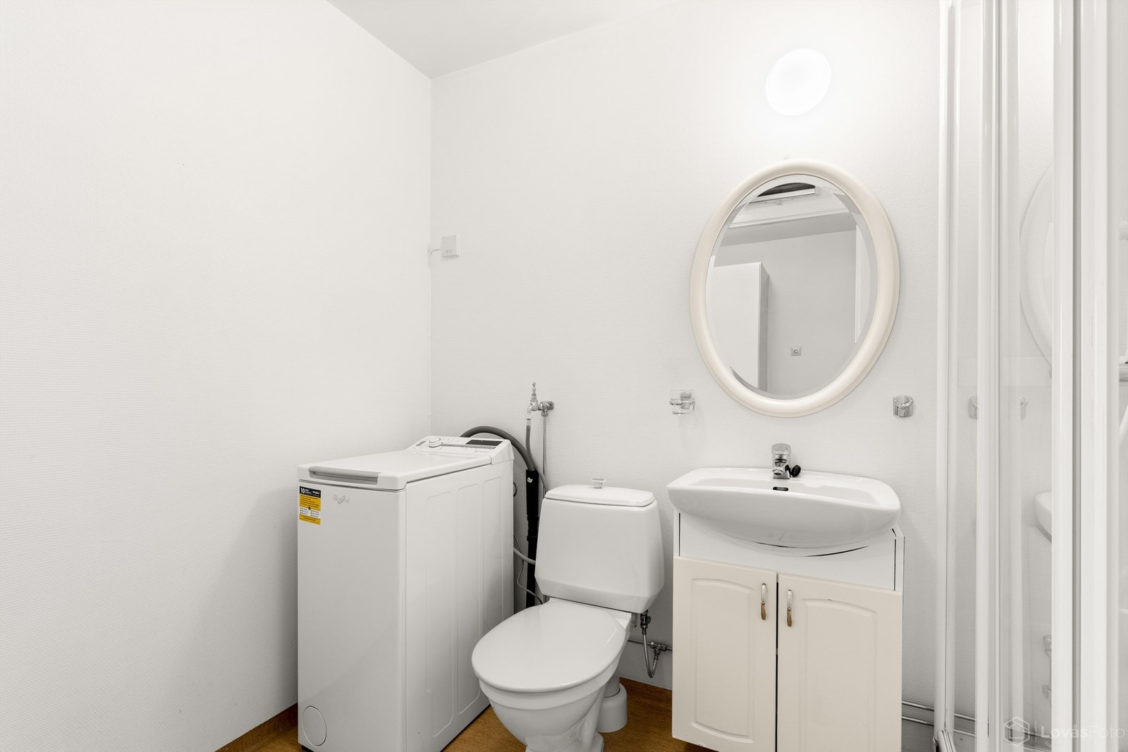 Her er det også praktisk opplegg for vaskemaskin. Galleribilde