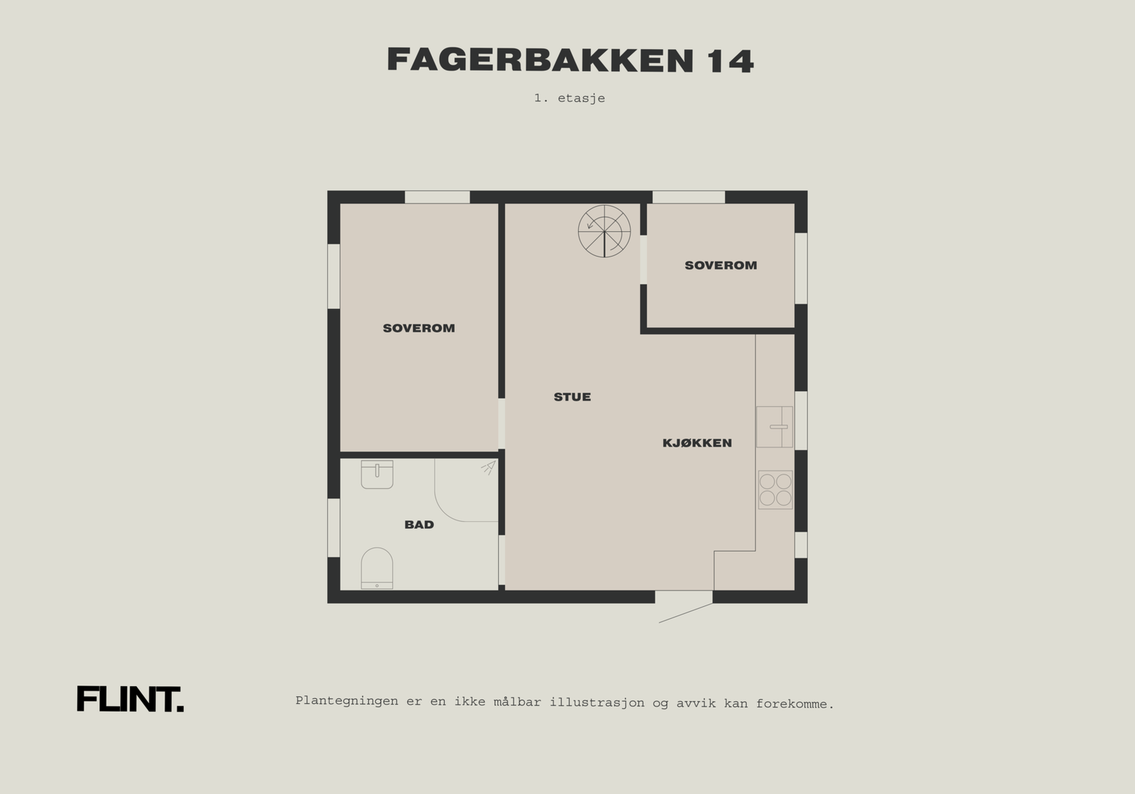 Plantegning. Galleribilde