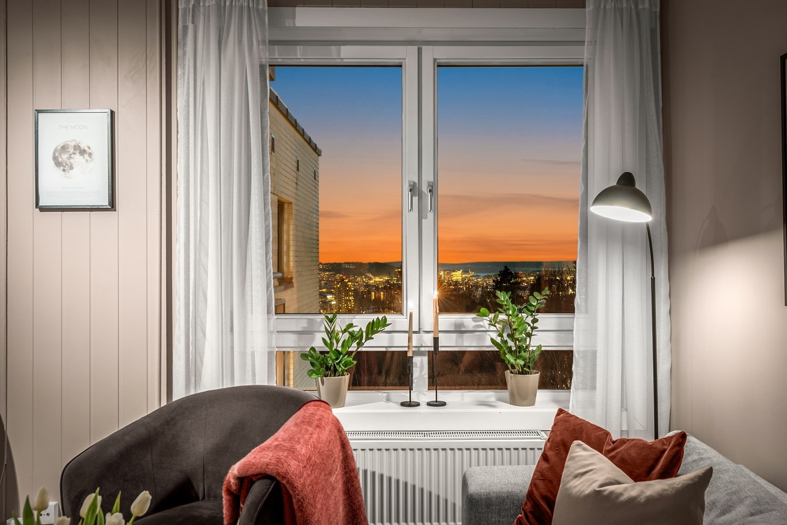 Stemningsbilde kveld. Galleribilde