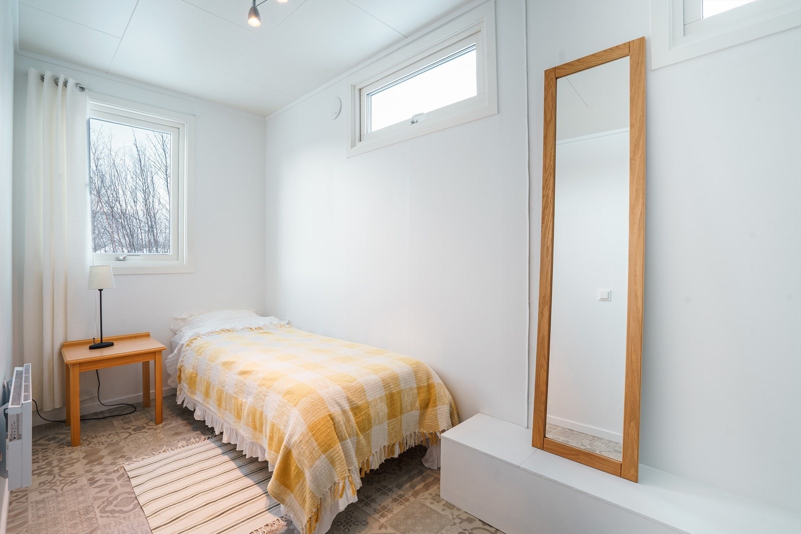 Lyst og trivelig soverom. Galleribilde