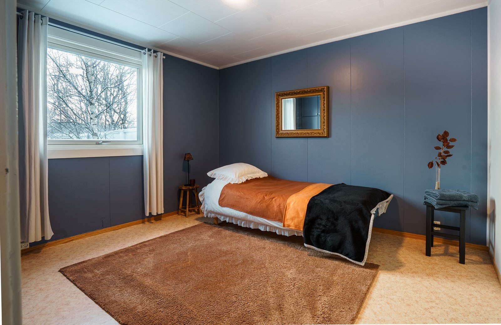 Ett av tre soverom Galleribilde