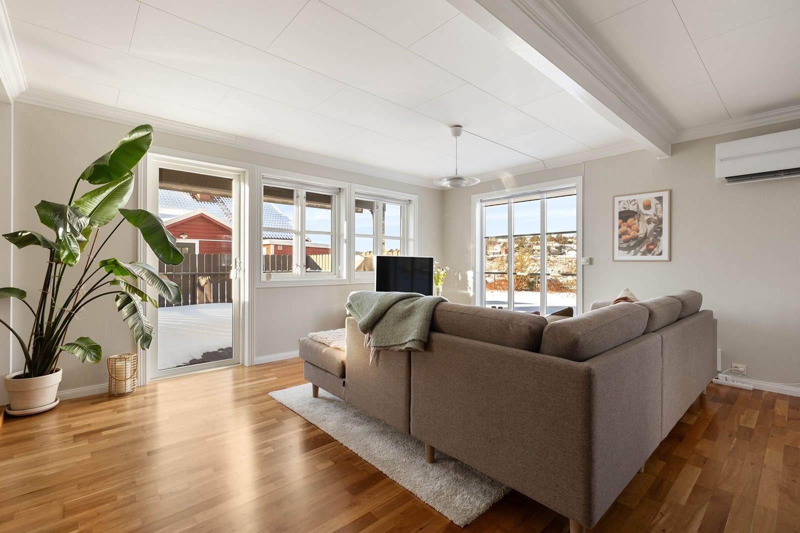 Lys og romslig selveierleilighet med alt på en flate Galleribilde