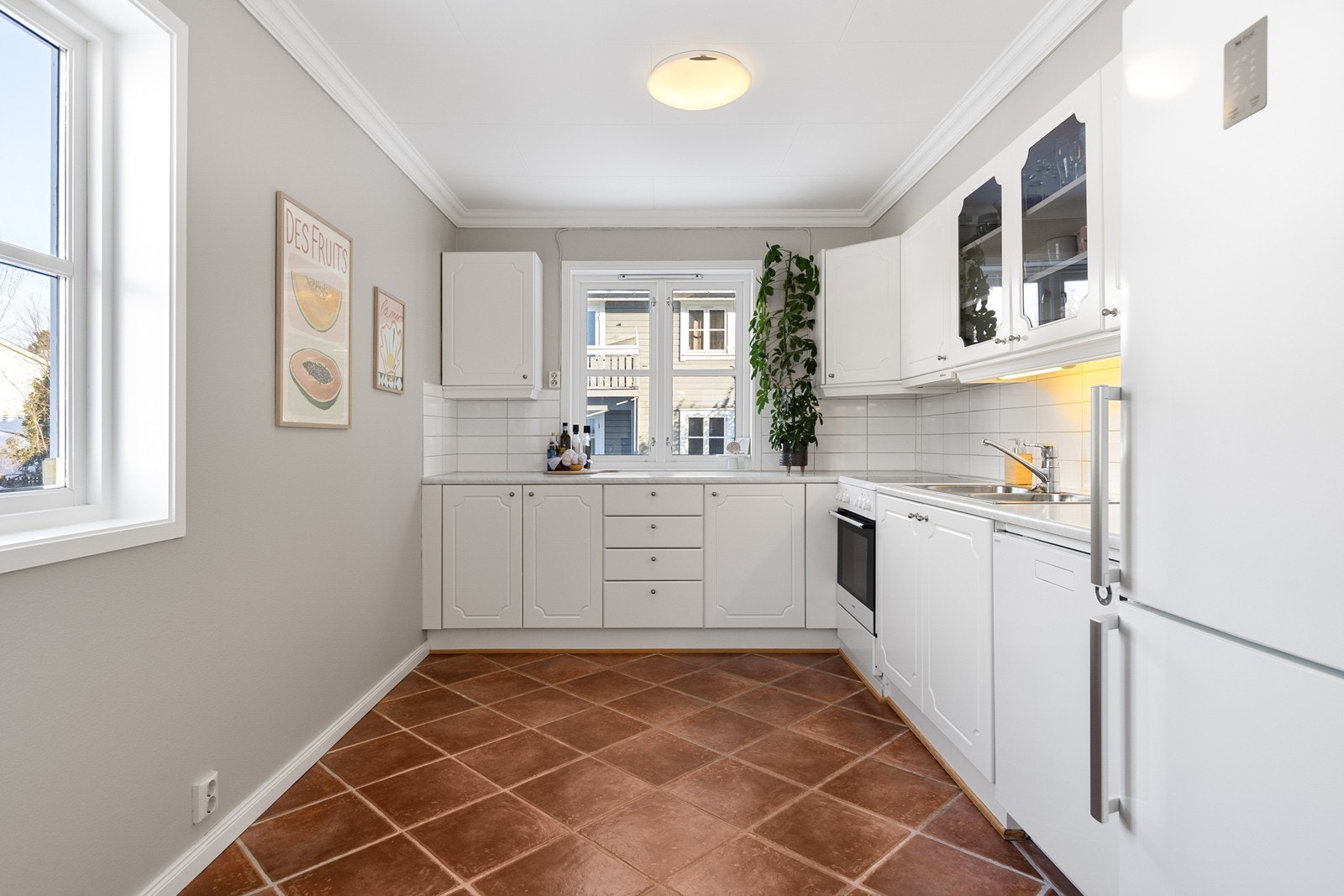 Romslig kjøkken Galleribilde