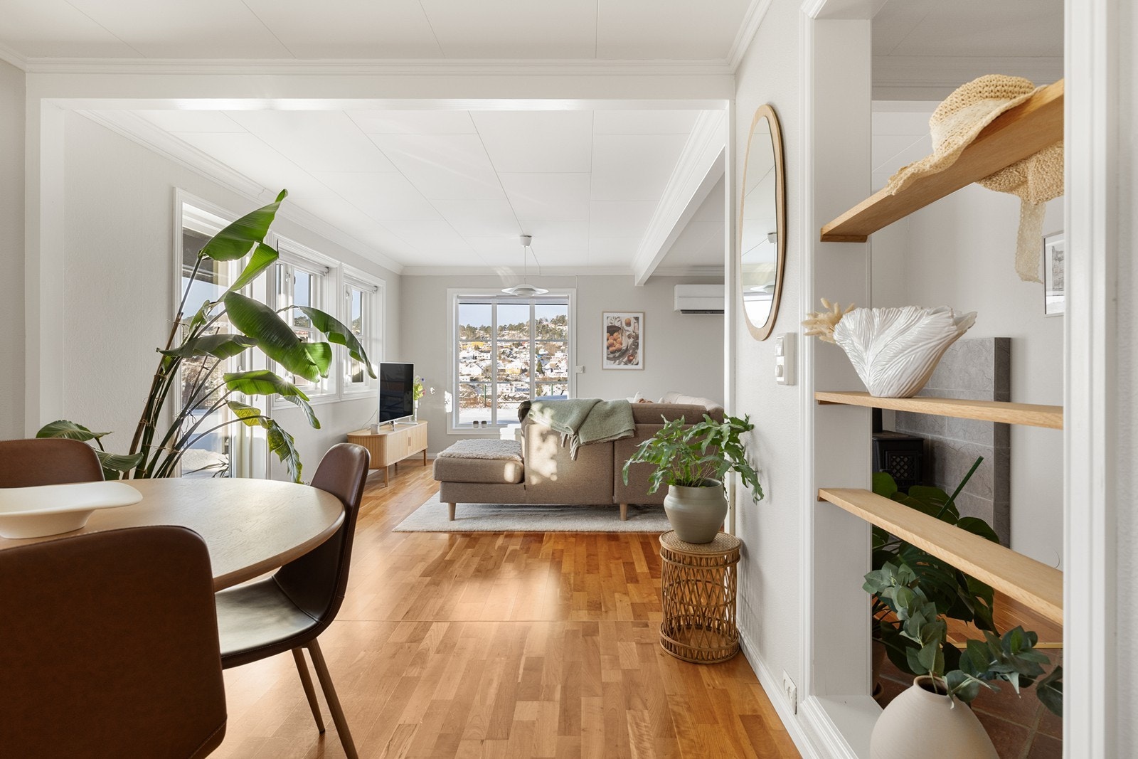 Hyggelig planløsning med flere soner Galleribilde