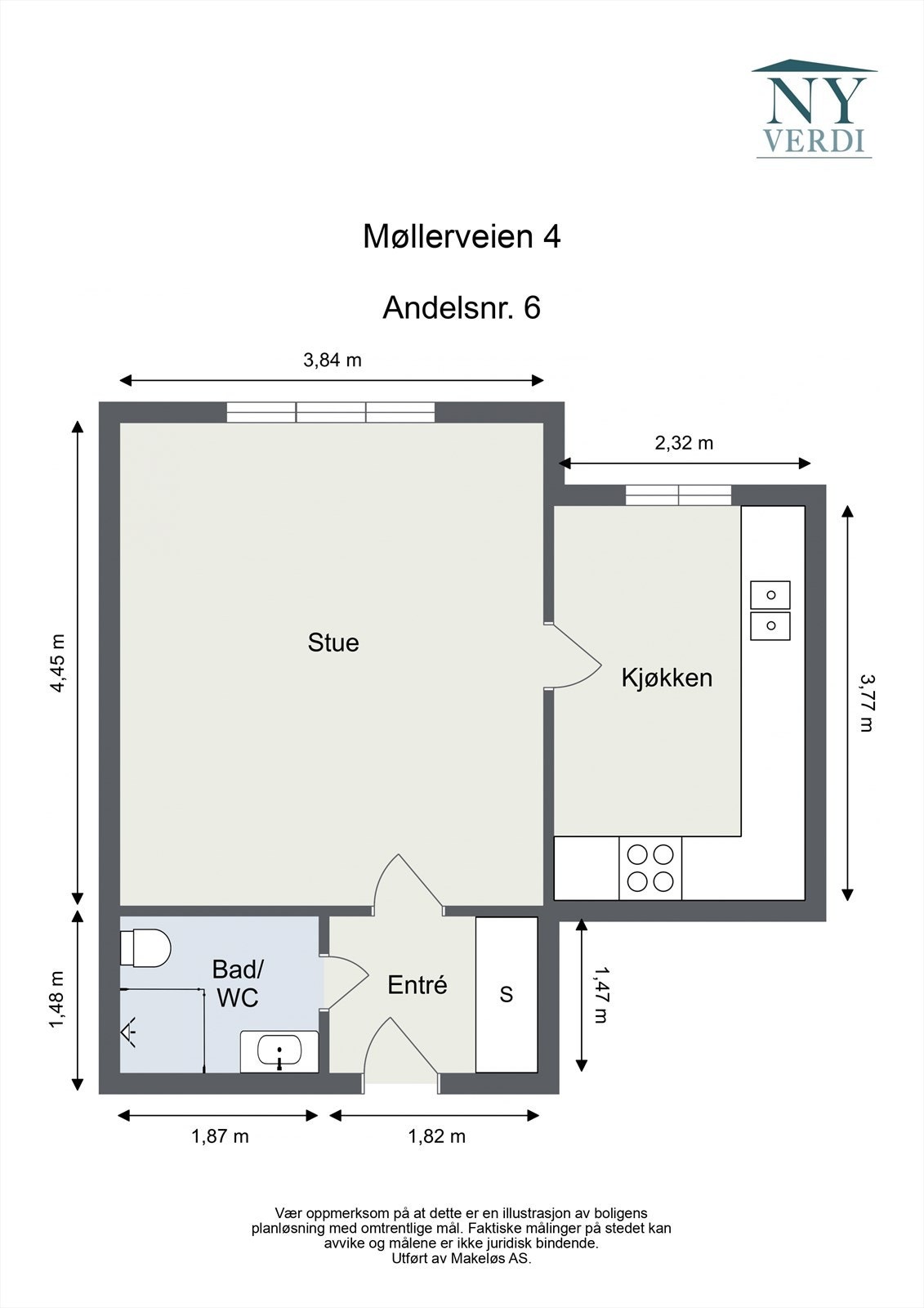 Plantegning. Galleribilde