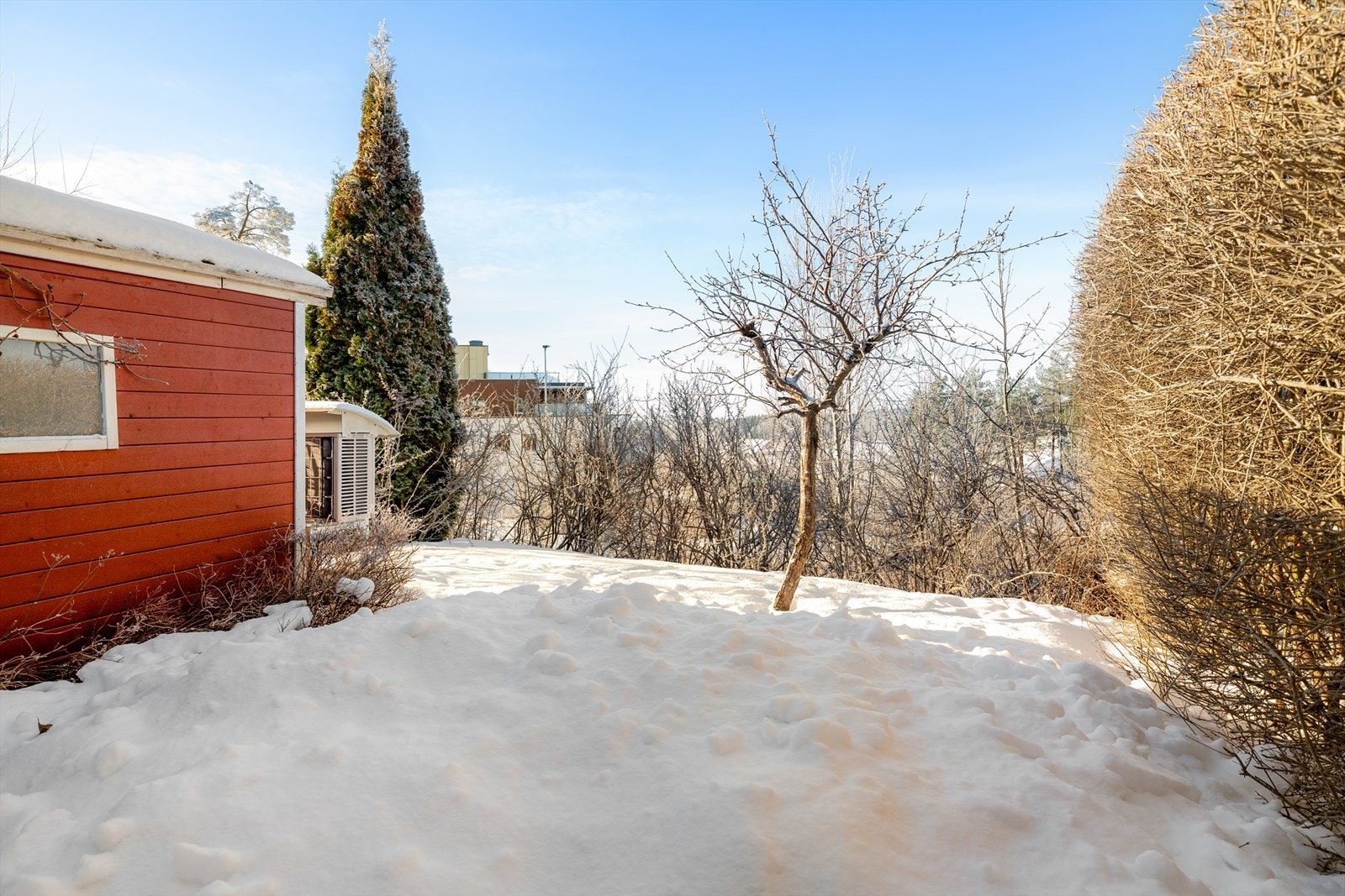 Koselig hage som gir rom for hygge utendørs på sommeren. Galleribilde