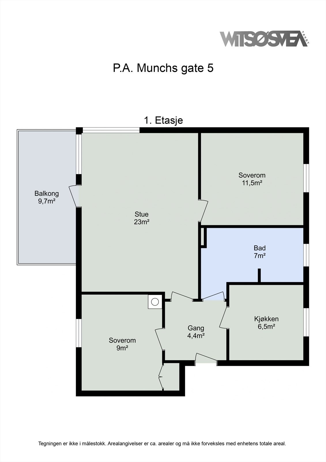 Planskisse. Velkommen på visning! Galleribilde