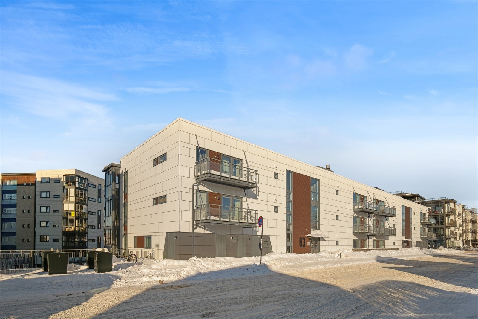 Leiligheten ligger i 3. etasje. Galleribilde